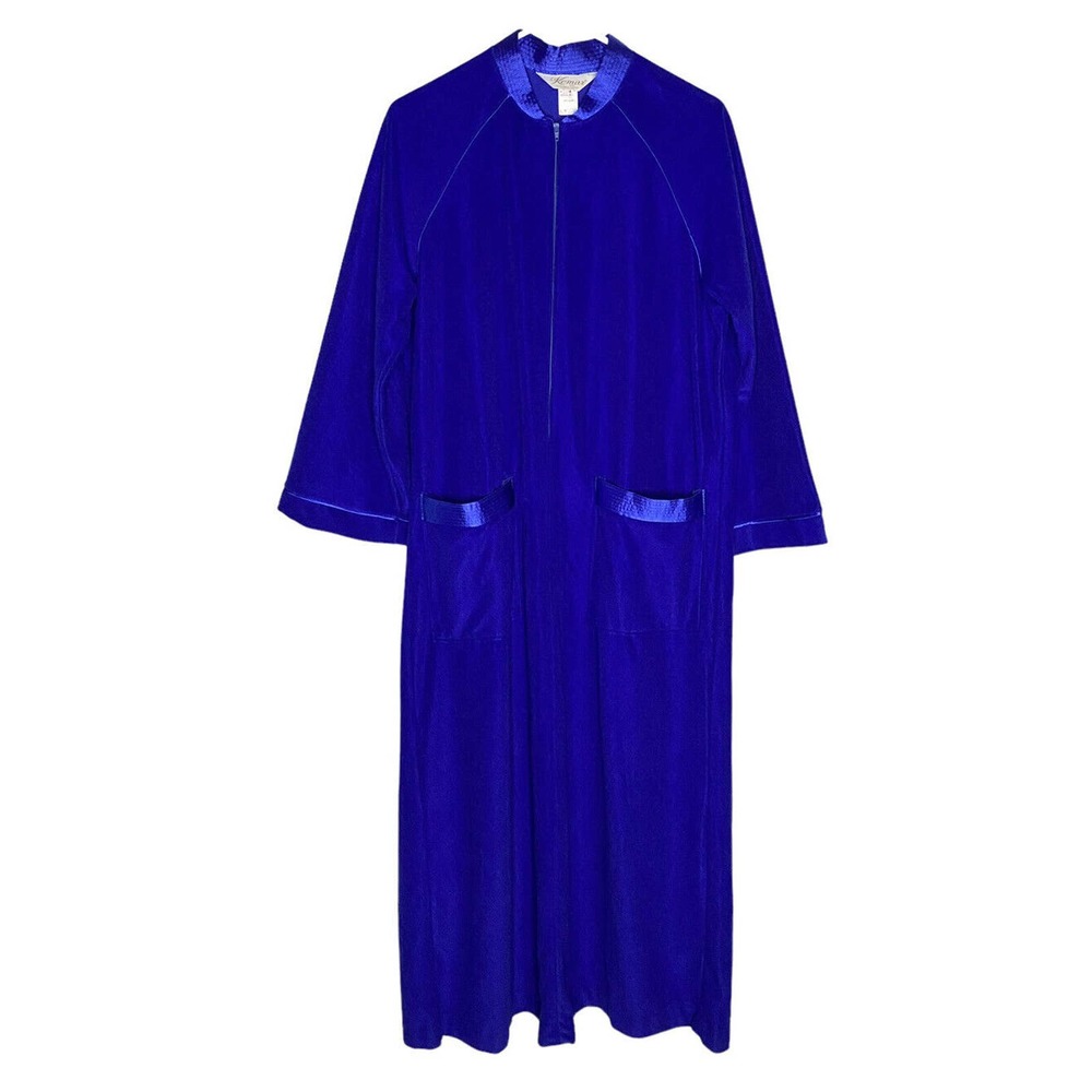 Vintage Komar Robe Half Zip Loungewear - Picture 2 of 9